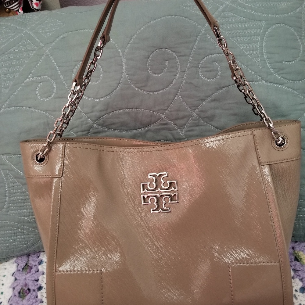 SOLD Tory Burch Britton Chain Tote